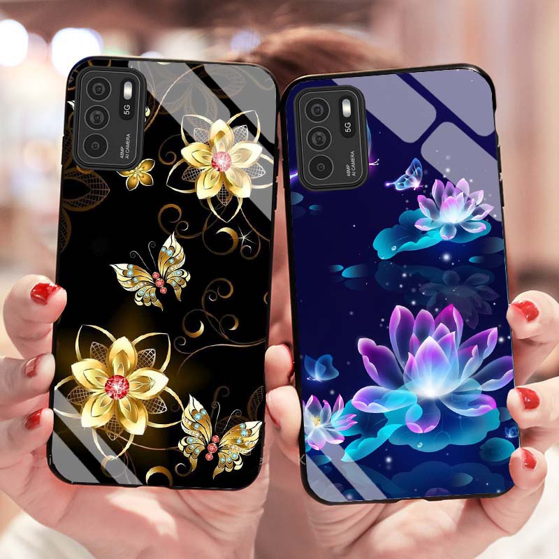 Ốp Oppo Reno 6 5G, Reno 6Z 5G, Reno 7 4G, Reno 7 5G, Reno 7z 5G Lưng Kính Cường Lực Mới Nhất