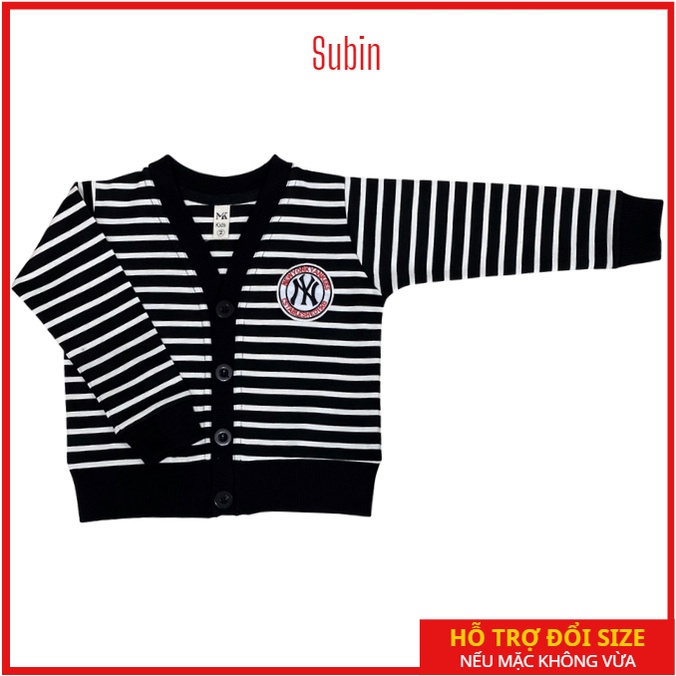 Áo khoác cardigan cho bé trai 8 - 30kg