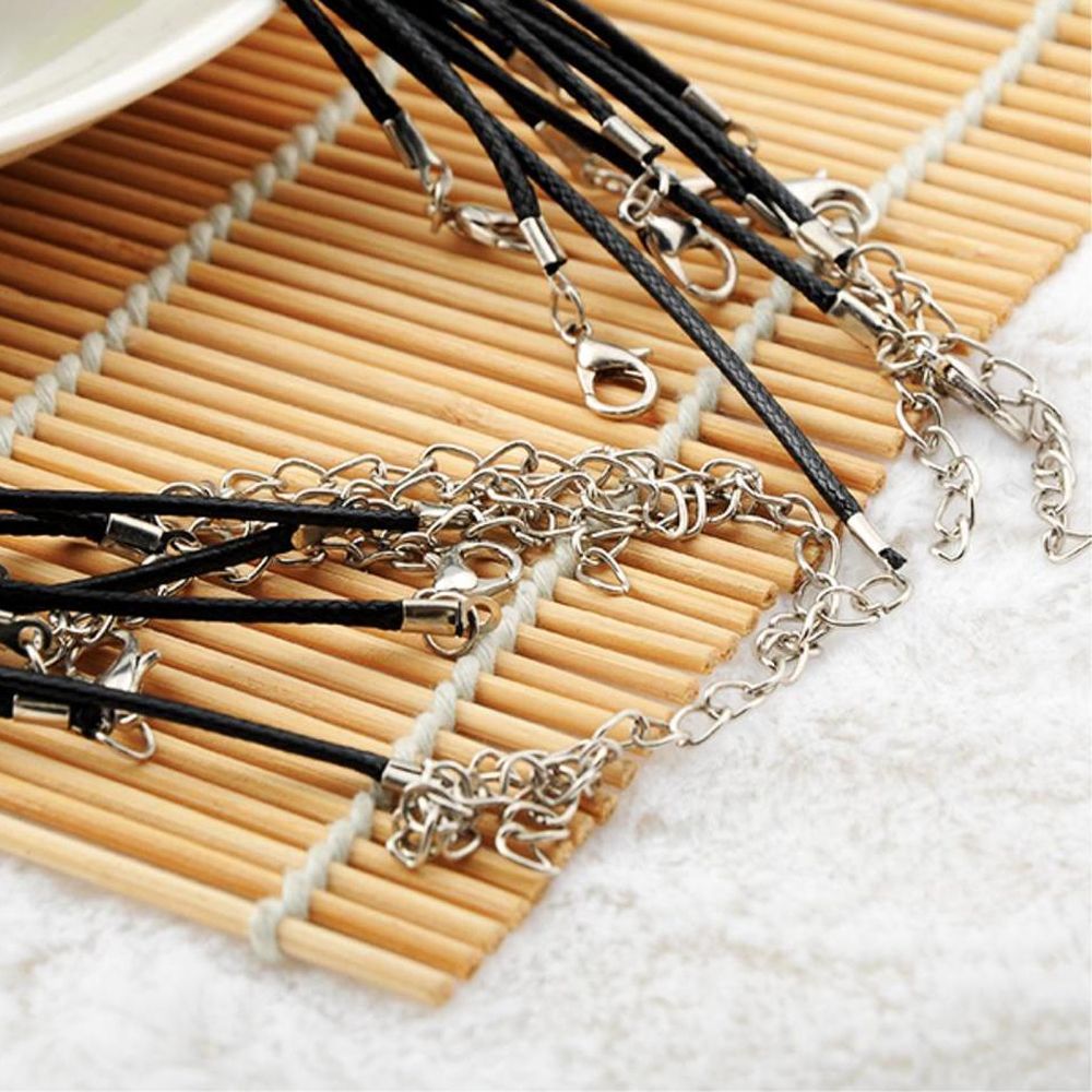 Set 5 Dây Da Làm Vòng Cổ Handmade Thời Trang Cá Tính