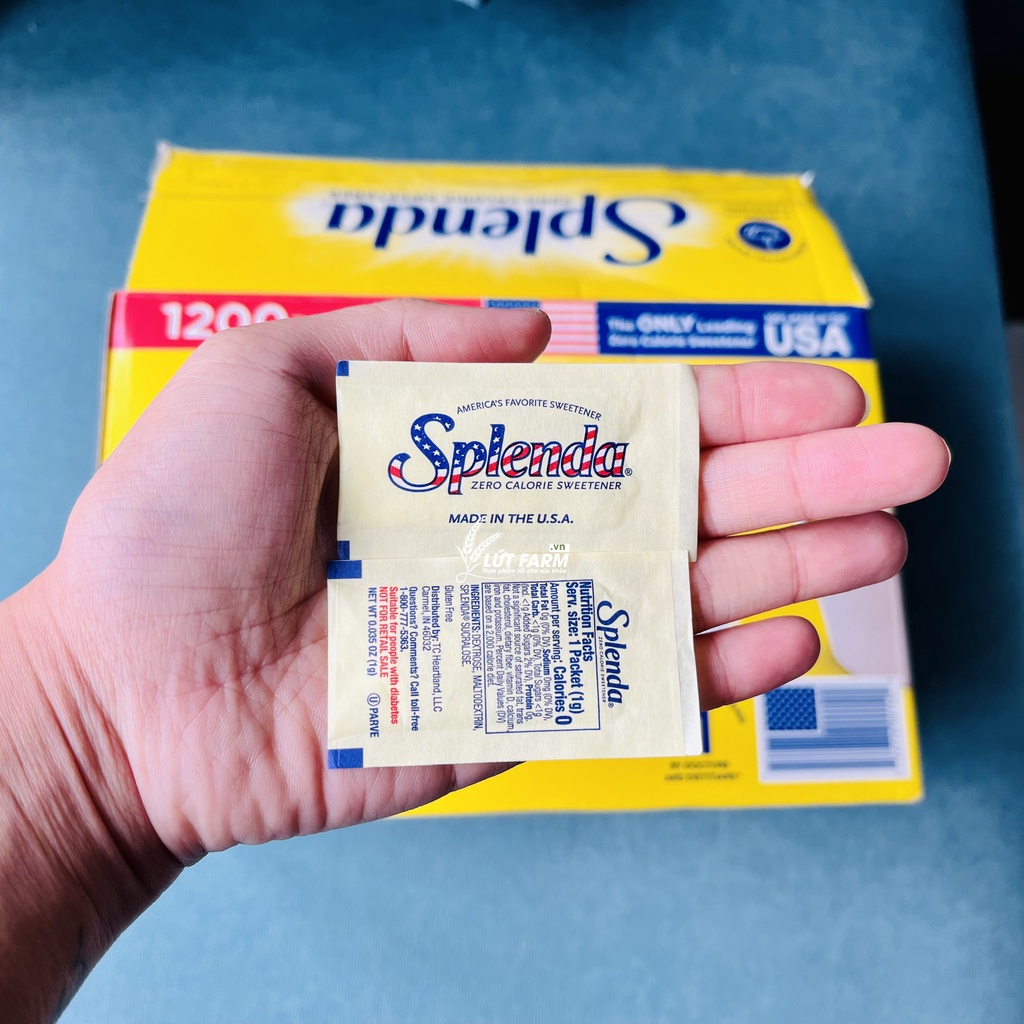 [Sỉ và lẻ] Đường ăn kiêng Splenda Lứt Farm cho người bệnh tiểu đường, ăn kiêng, DAS, Sweetener Sugar Replacemen
