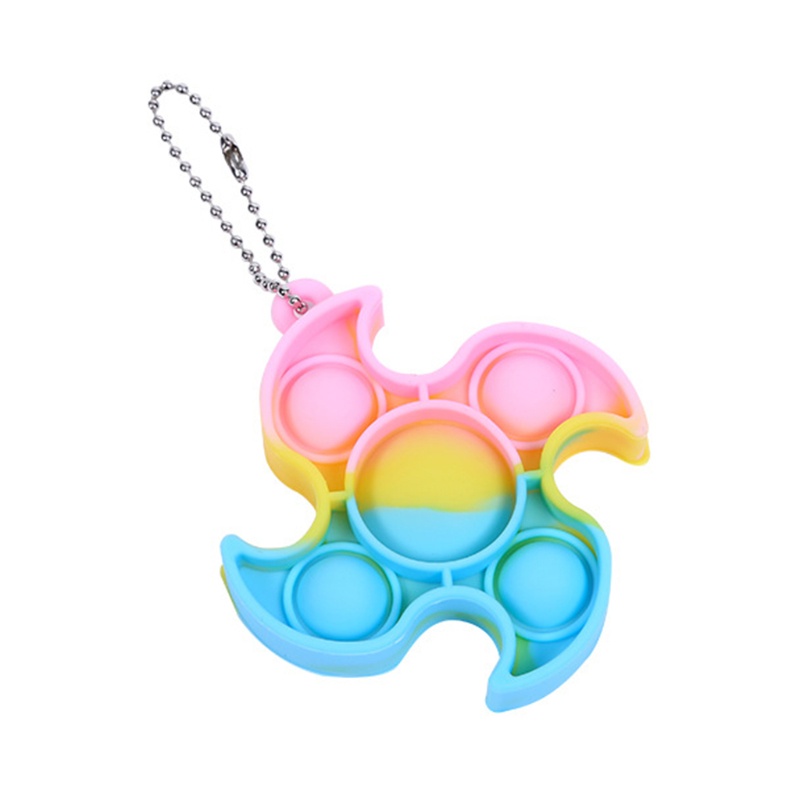 1 Móc Khóa Có Đồ Chơi Bóp Giảm Căng Thẳng