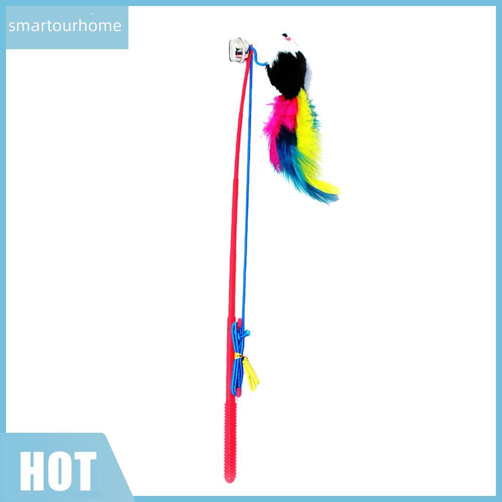 Đồ Chơi Cần Câu Lông Vũ Cho Mèo
