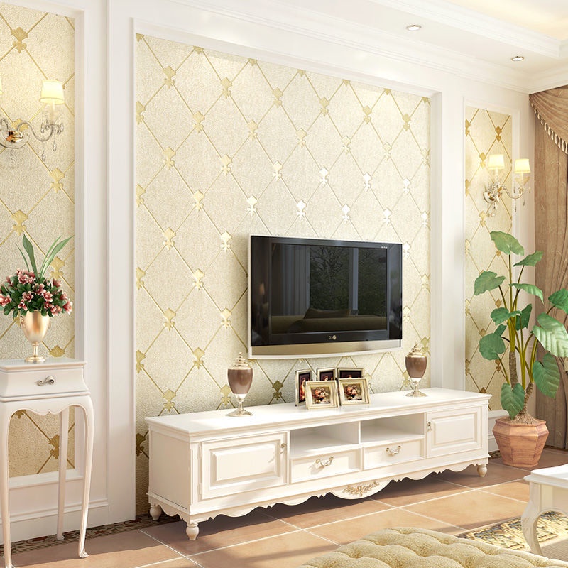 Giấy Dán Tường 3d Chất Liệu Dày Dặn Chống Ẩm Bảo Vệ Môi Trường Trang Trí Nhà Cửa