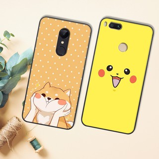 Ốp XIAOMI in hình NHÂN VẬT ĐÁNG YÊU cho máy XIAOMI Redmi Noten 4/4x-Redmi 5 Plus-Mi Note 5/5 Pro/6-Mi A1/A2