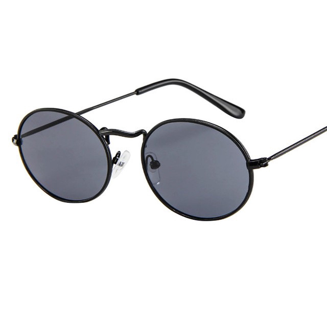 ▲Thanh toán tại chỗ▼Fashion Women Vintage Sun Glasses Oval Metal Frame Sunglasses Eyewear
