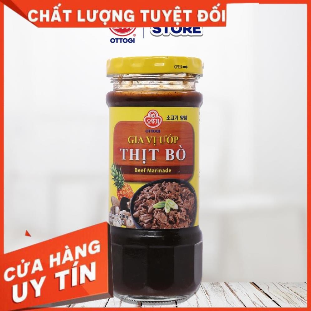 New -  Gia vị ướp thịt bò Ottogi 240g - Siêu hot.