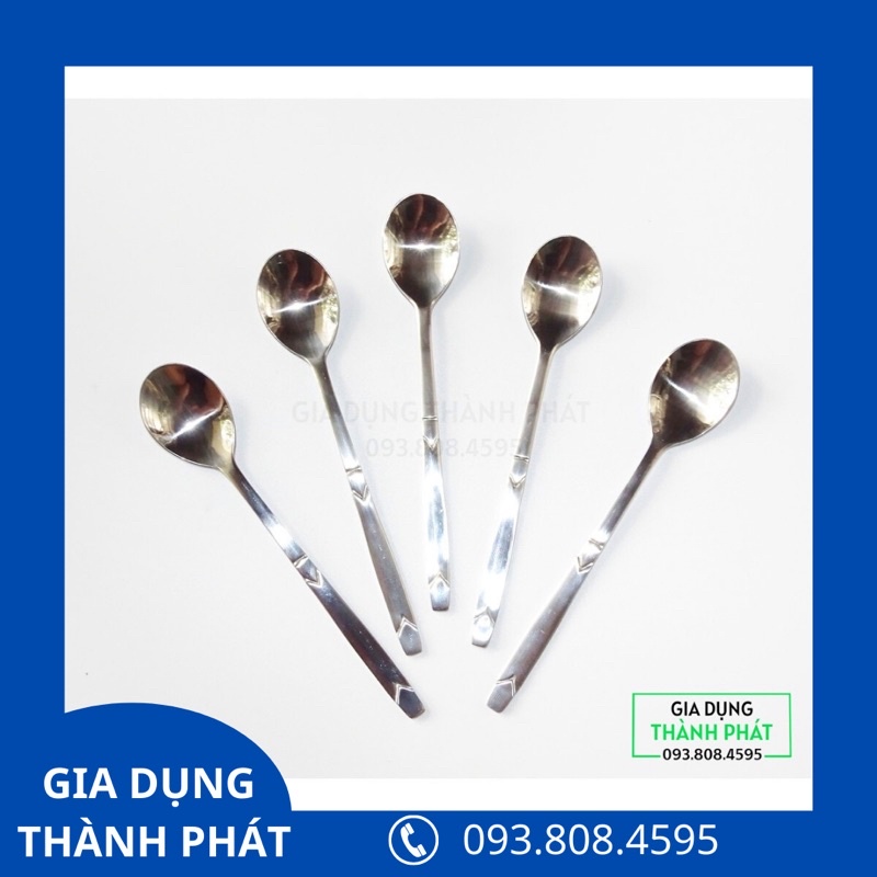 SET 5 MUỖNG BÁNH INOX CAO CẤP