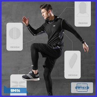Áo khoác thể thao nam, Áo khoác nam SP036 - Gym Trex