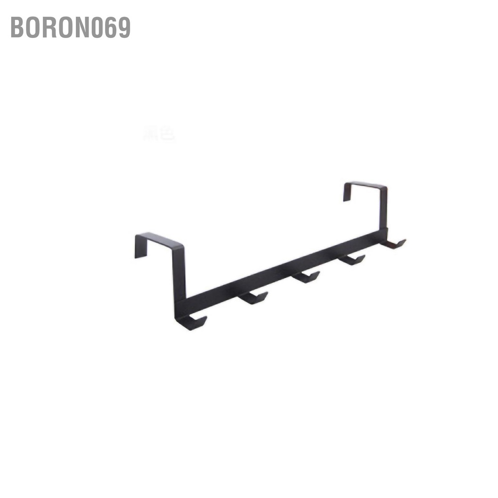Cửa Móc Treo Áo Khoác Giá Khoan Miễn phí để Quần áo Mũ Túi Khăn Phòng tắm Lối vào 29*7.5cm Boron069
