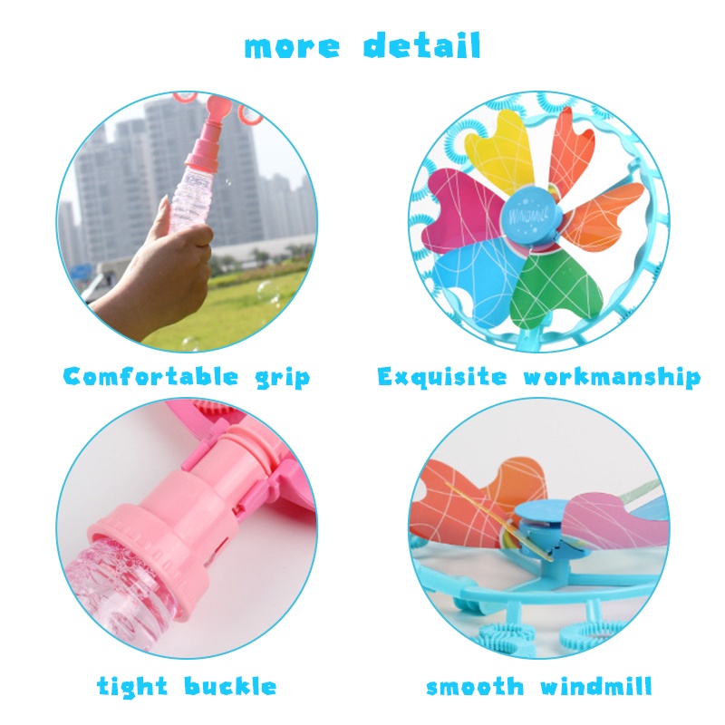 Đồ chơi thổi bong bóng SEA SUN TOYS hình cối xay gió cho bé