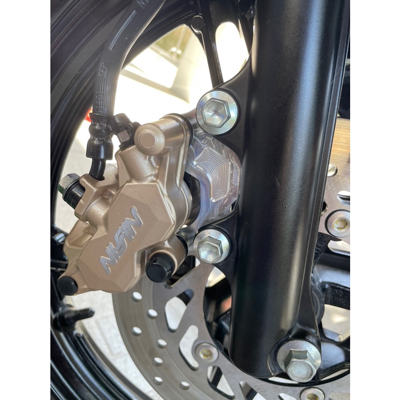 PAT ĐĨA THẮNG CNC HEO NISSIN KIM CƯƠNG 2PIS CHO EXCITER 150 VÀ WINNER