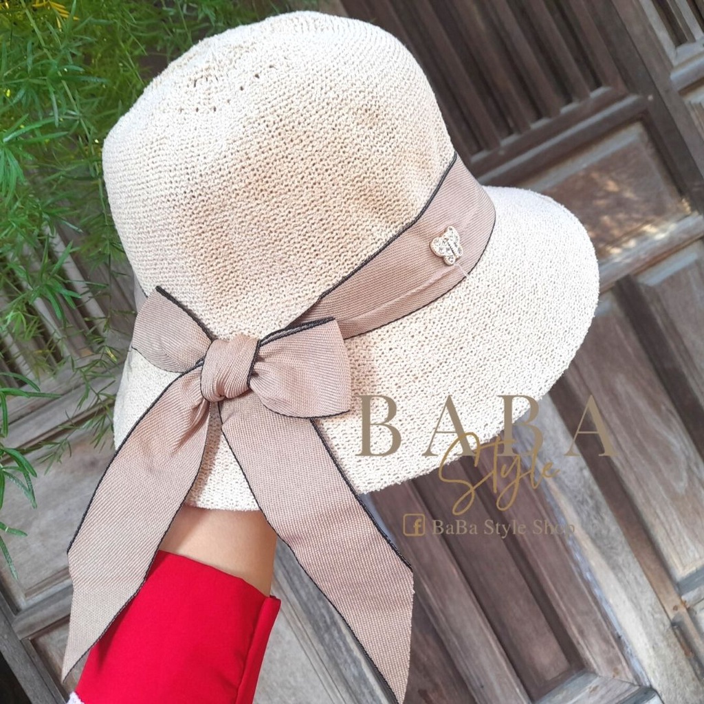 Mũ Cói Nữ Thời Trang vành Nhỏ Phong Cách Hàn Quốc Không Mất Phom Dễ Gấp Gọn Thân Thiện Môi Trường