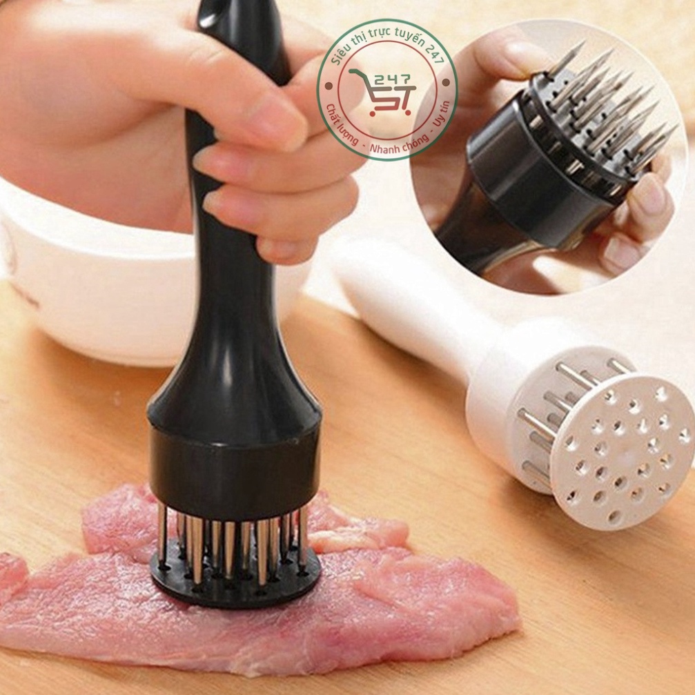 Cây đâm giúp mềm thịt Dụng cụ xăm thịt giúp thấm gia vị giá tốt cho chị em nội trợ