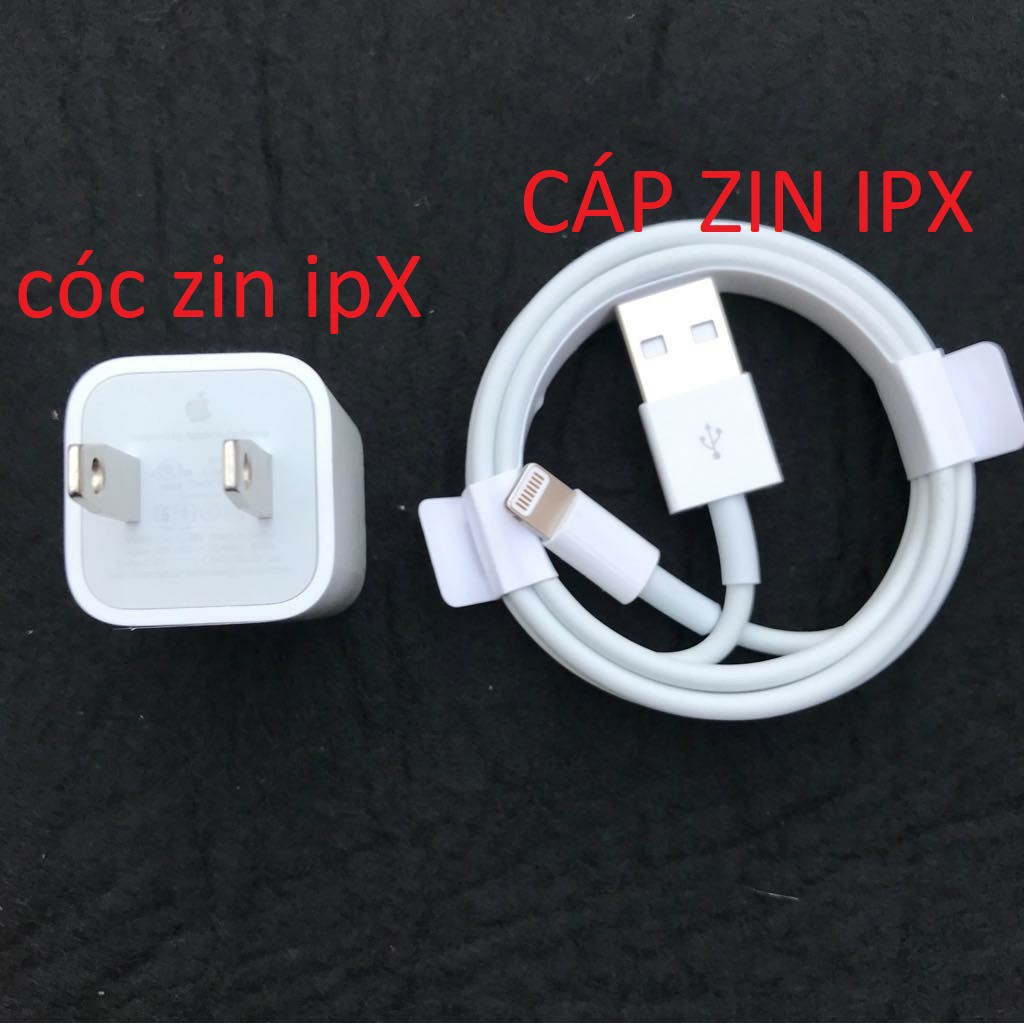 (ZIN)cốc sạc zin iphone mã India/ip X hiệu Foxconn