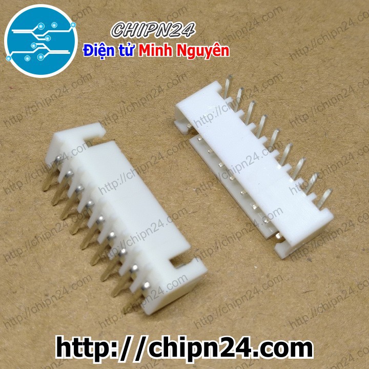 [10 CÁI] Header 9P XH2.54-9P Đực Cong