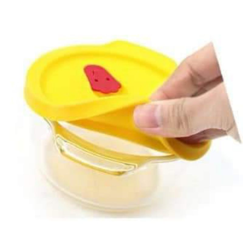 Hộp thủy tinh chịu nhiệt LocknLock LLG506Y (460ml)-Màu Vàng..