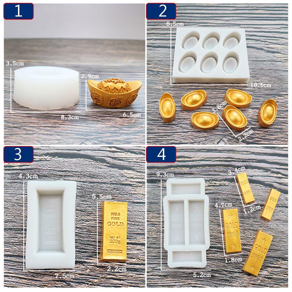 Khuôn Thanh PATRICIA 3D Dễ Dàng Demold|Khuôn Silicone Làm Gạch Thủ Công Sáng Tạo