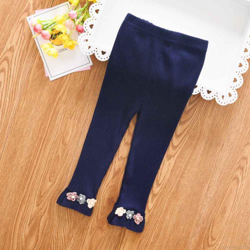 Quần Legging Đính Nơ Cho Bé Gái