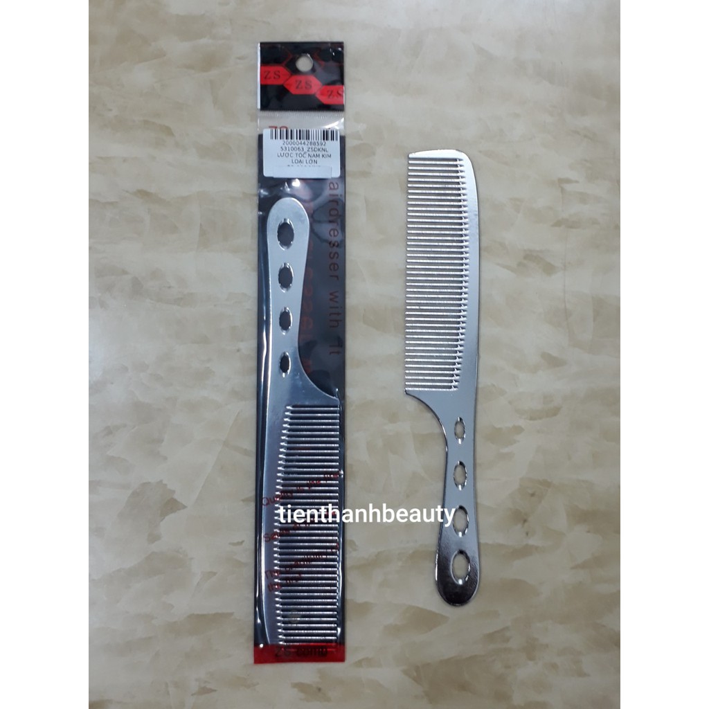 Lược tóc Nam kim loại Lớn