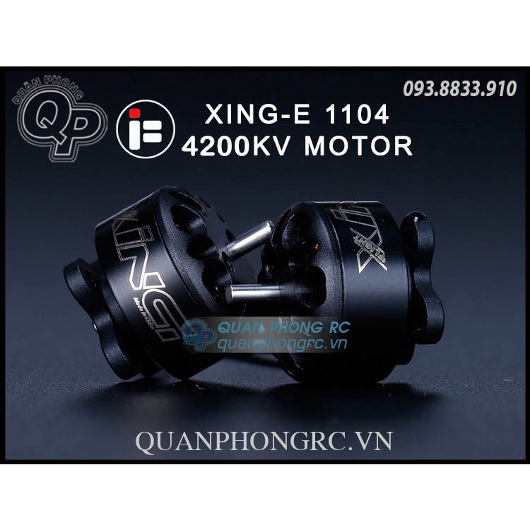 Động cơ Mô tơ Flight XING-E 1104 4200KV 2S-3S Brushless Motor