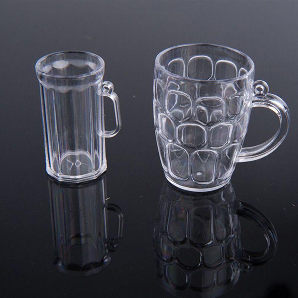 YIYU Set 12 Dụng Cụ Ăn Uống Trong Suốt Cho Nhà Búp Bê