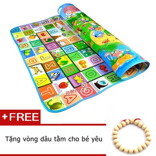 Thảm maboshi tặng vòng dâu tằm cho bé yêu