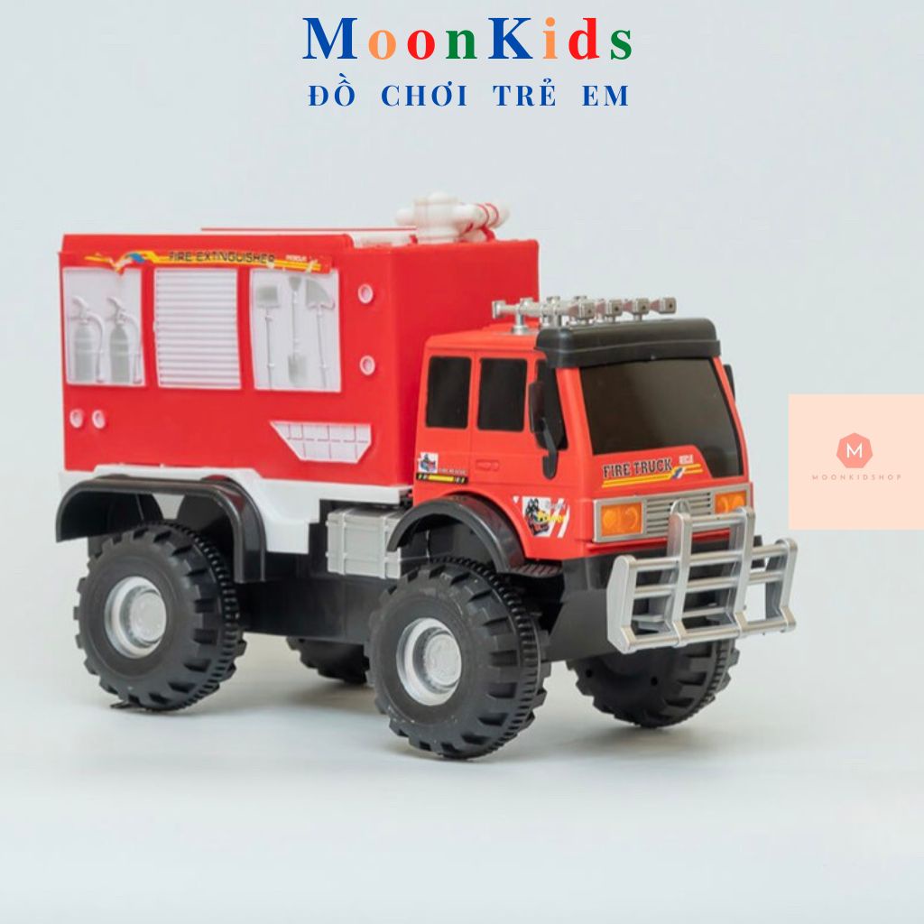 Xe đồ chơi cho bé trai cỡ lớn🚒Xe Cứu Hoả nhựa ABS,xe ben đồ chơi đại