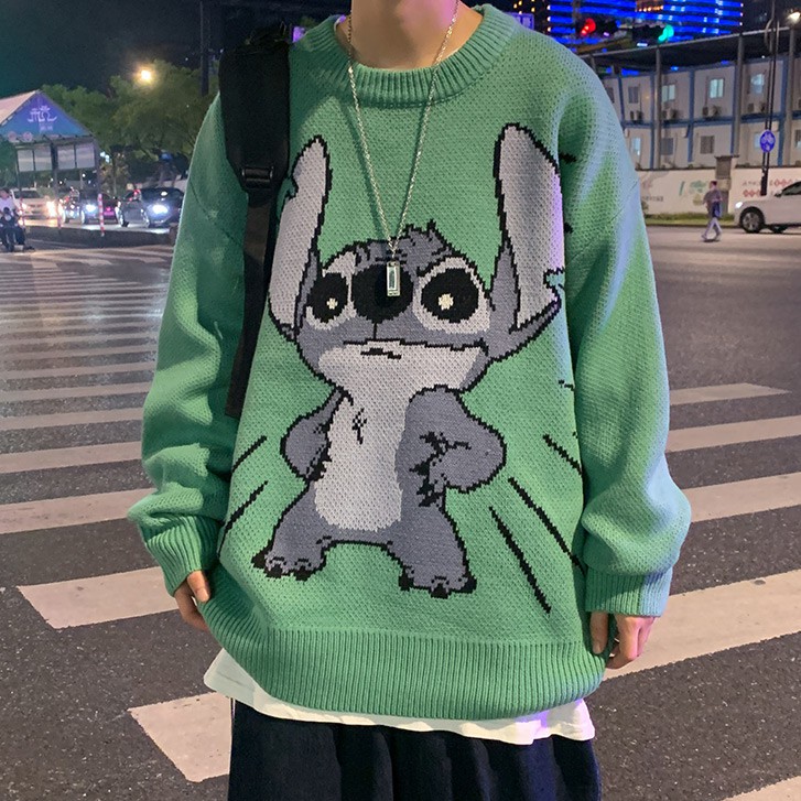 Áo Dệt Kim Tay Dài Dáng Rộng Phong Cách Hàn Quốc Trẻ Trung Thời Trang | BigBuy360 - bigbuy360.vn