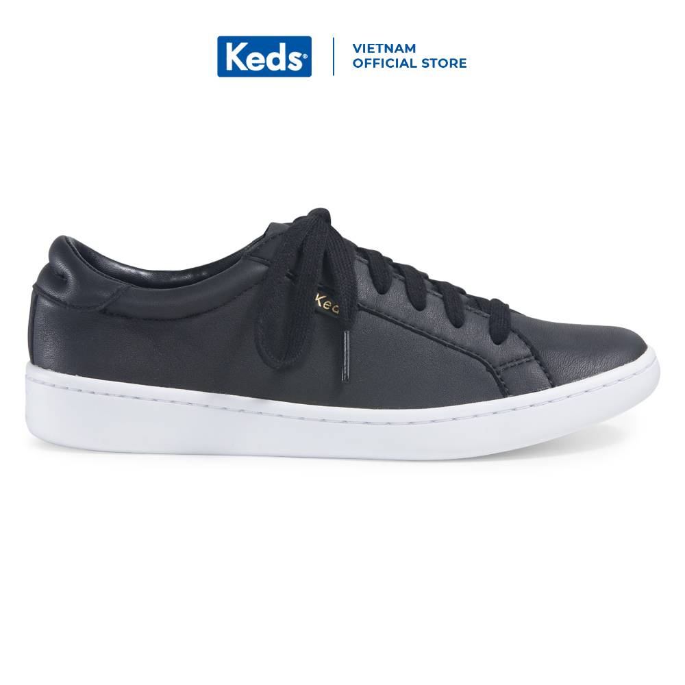 Giày Keds Nữ - Ace Leather Black - KD056858