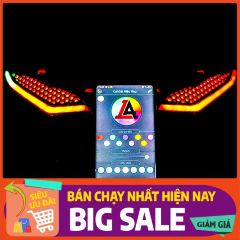 Đèn Demi A11 gắn Exciter 150 chỉnh hiệu ứng bằng App - Đồ chơi xe máy Anh Tú