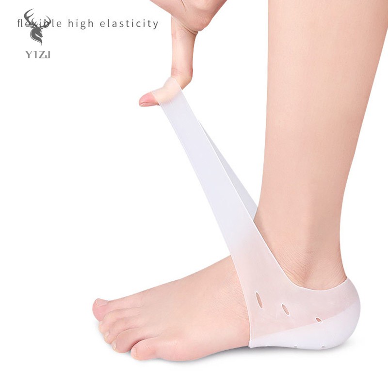 Miếng Lót Giày Tăng Chiều Cao Bằng Silicone Thoải Mái Cho Nam Nữ