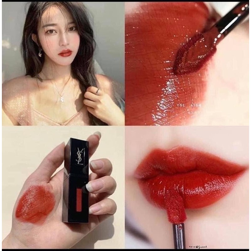 Son kem Ysl Vinyl cream lip Stain màu 416