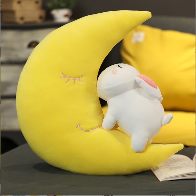 Gấu Bông Thỏ Mặt Trăng Siêu Yêu - Diabrand