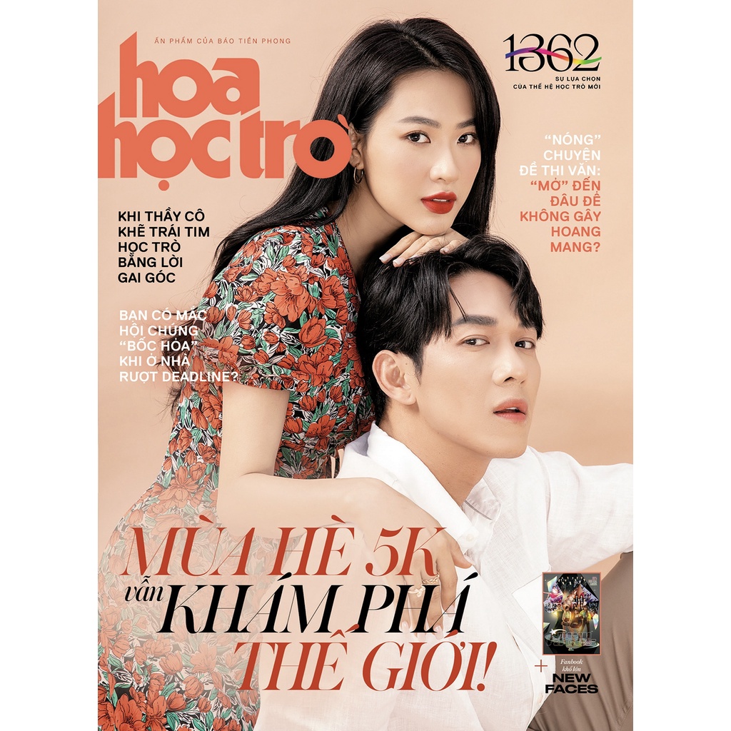 Sách Hoa Học Trò Số 1362 - Tặng Kèm Fanbook New Faces + Idol Poster TWICE