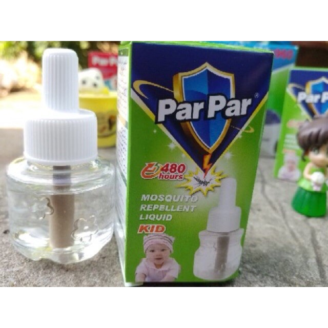 [HÀNG CAO CẤP] Máy Xông Tinh Dầu Đuổi Muỗi Par Par 480h tặng kèm [Chai 45ml 480h]