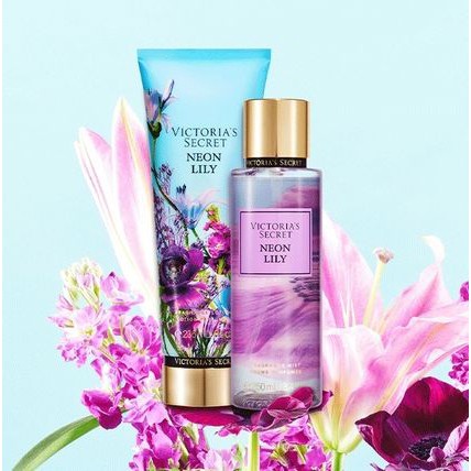 -𝐌𝐨𝐨𝐌𝐨𝐨- Xịt Thơm Body Mist Victoria’s Secret Neon Lily- mẫu thử 30ml/50ml/100ml