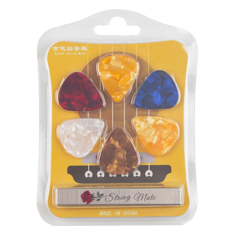 Tấm Đệm Giảm Tiếng Ồn Bằng Xốp Cho Dây Đàn Guitar