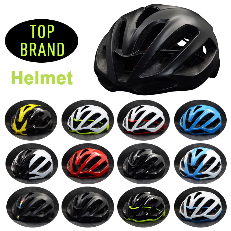 Kask Protone Unisex Mũ Bảo Hiểm Xe Đạp Đường Bộ Một Mảnh Thoáng Khí Đỏ Đô Mũ Bảo Hiểm Xe Đạp