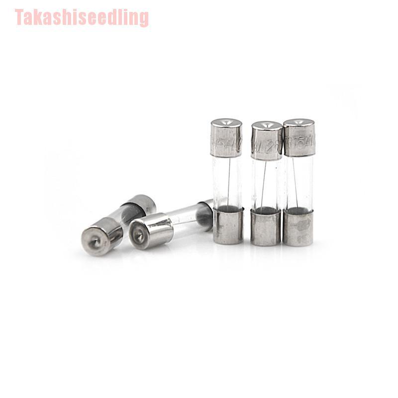 Hộp 100 cầu chì thủy tinh 5x20mm 3.15A 250V tiện lợi