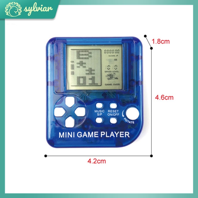 Máy Chơi Game Điện Tử Cầm Tay Mini Có Móc Khóa