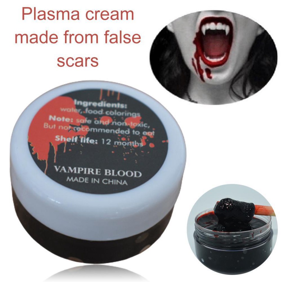 (hàng Mới Về) 1 Lọ Gel Máu Giả 30ml Hóa Trang Halloween E9a9