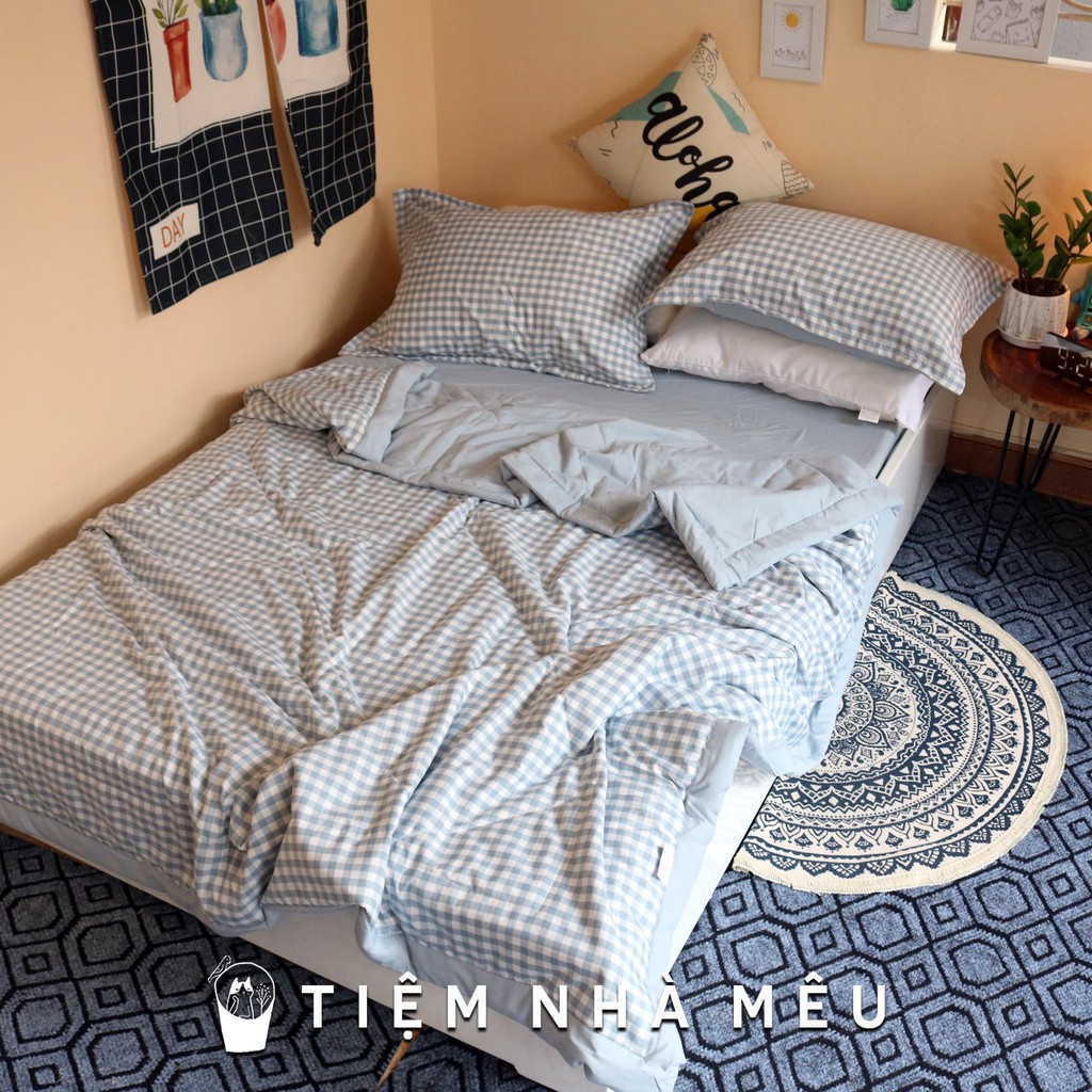 SẢN PHẨM Bộ 4 MÓN CHĂN GA GỐI ✨ m6/m8/m2✨COTTON ĐŨI Muji  Tiệm Nhà Mêu MANG HƠI HƯỚNG 𝓑𝓪𝓼𝓲𝓬 ĐẾN TỪ 𝓜𝓾𝓳𝓲 NHẬT BẢN | BigBuy360 - bigbuy360.vn