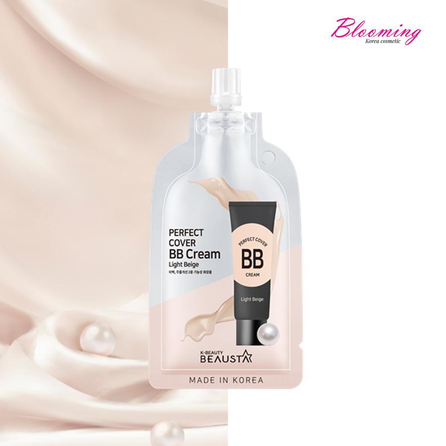 Kem Nền Che Khuyết Điểm 24H Lâu Trôi Beausta-Perfect Cover BB Cream Light Beige 10ml | BigBuy360 - bigbuy360.vn