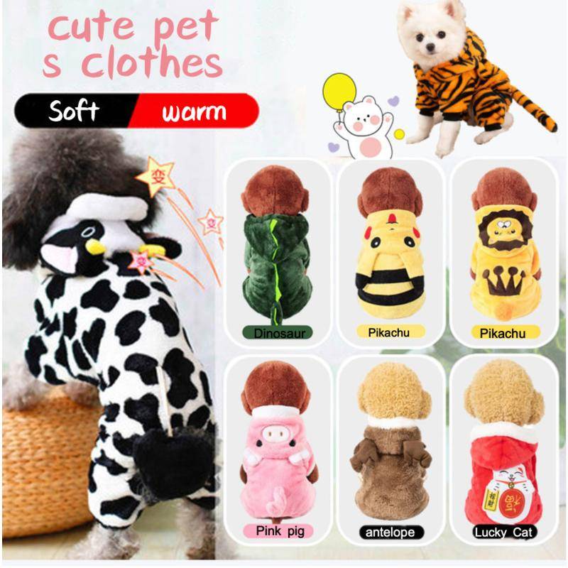 Áo sweater HiPiDog hình khủng long dễ thương ngộ nghĩnh cho thú cưng