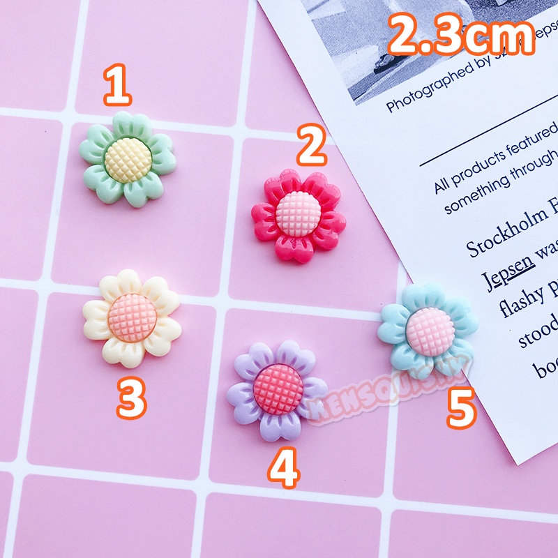 Mô Hình Hoa Hướng Dương Trang Trí Ốp Điện Thoại / Mô Hình / Gắn Dép Handmade