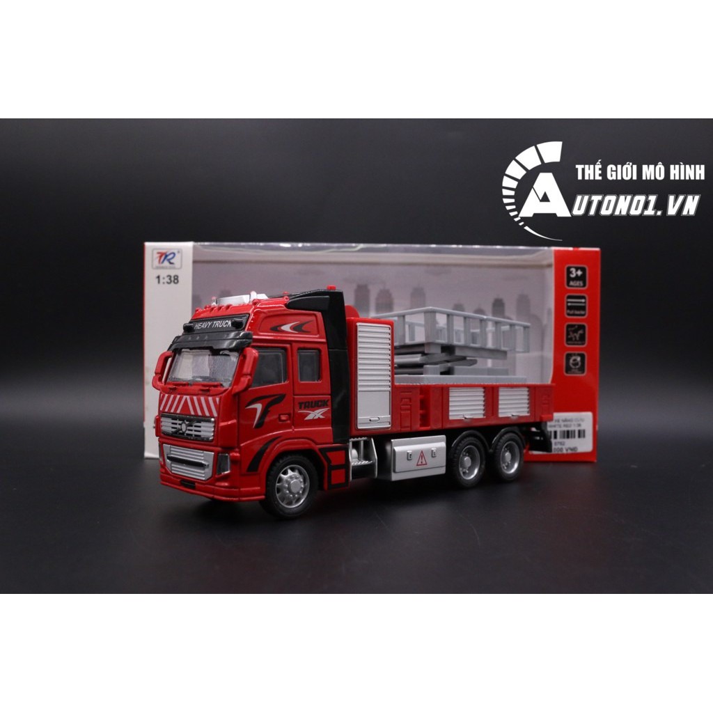 MÔ HÌNH XE THANG CỨU HỎA RED 1:32 TRUCK MODEL 6760