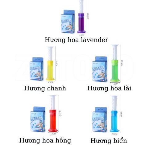 Gel thơm Khử Mùi Bồn cầu, Có hộp đựng, Dạng thạch - Hình bông hoa, Gel khử trùng bồn cầu, với 6 mùi hương