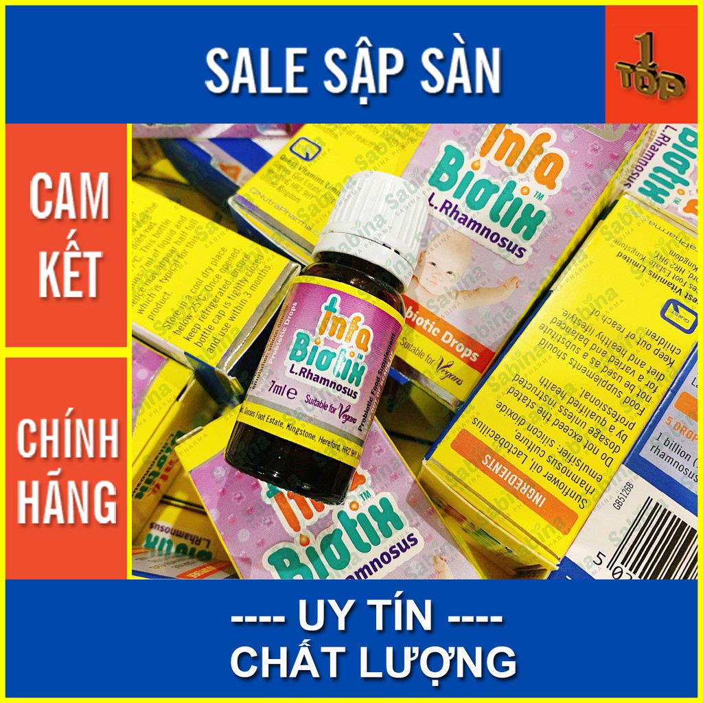 Infa Biotix Drops - Bổ Sung Probiotic Dạng Giọt Cho Trẻ - Chai 7ml - Top1