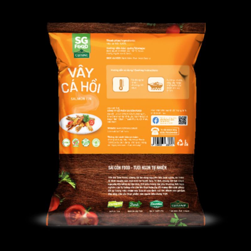 Vây cá hồi SGFood 500g