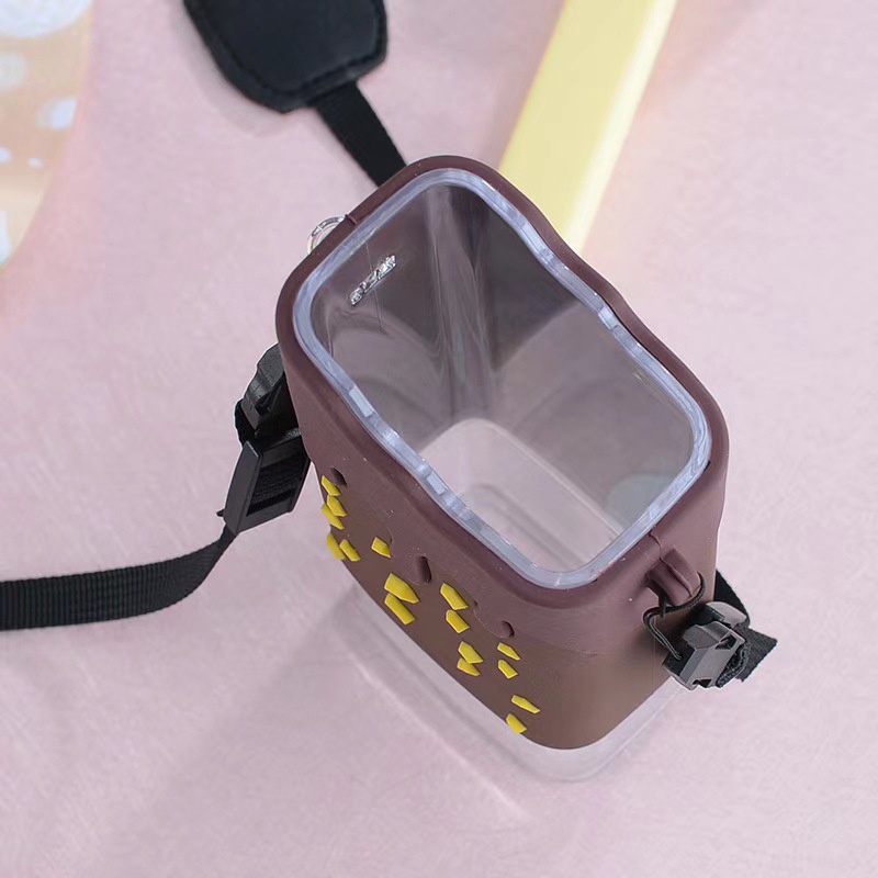 Bình uống nước bằng nhựa hình que kem đáng yêu chống rò rỉ không BPA